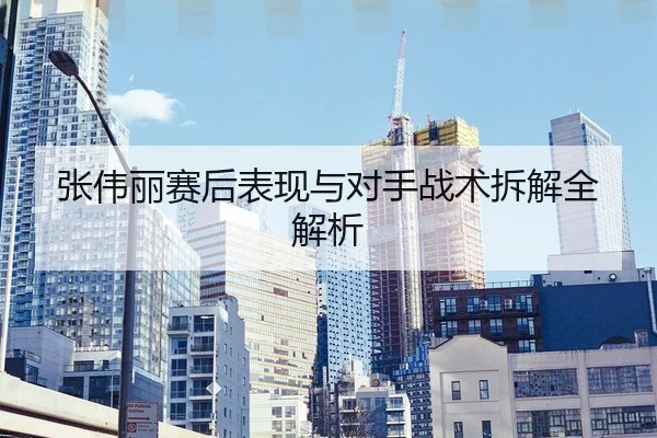 张伟丽赛后表现与对手战术拆解全解析
